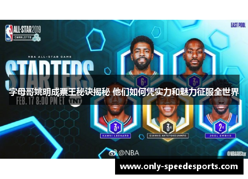 字母哥姚明成票王秘诀揭秘 他们如何凭实力和魅力征服全世界