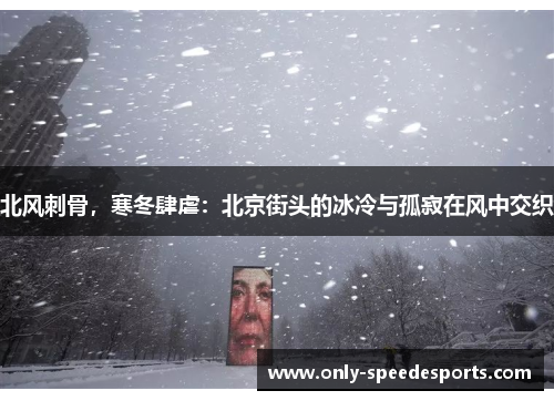 北风刺骨，寒冬肆虐：北京街头的冰冷与孤寂在风中交织